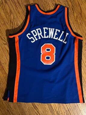 Mitchell & Ness Latrell Sprewell 1998-99 Hardwood Classics Swingman Jersey